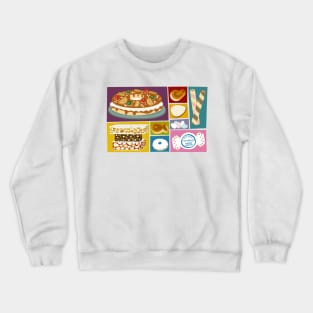 Dulces De Navidad En España Crewneck Sweatshirt